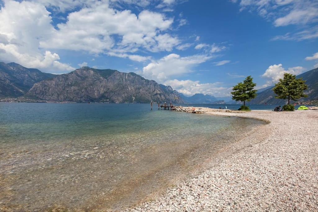 Il Frantoio A Monte-Vicino Al Lago Malcesine Kültér fotó